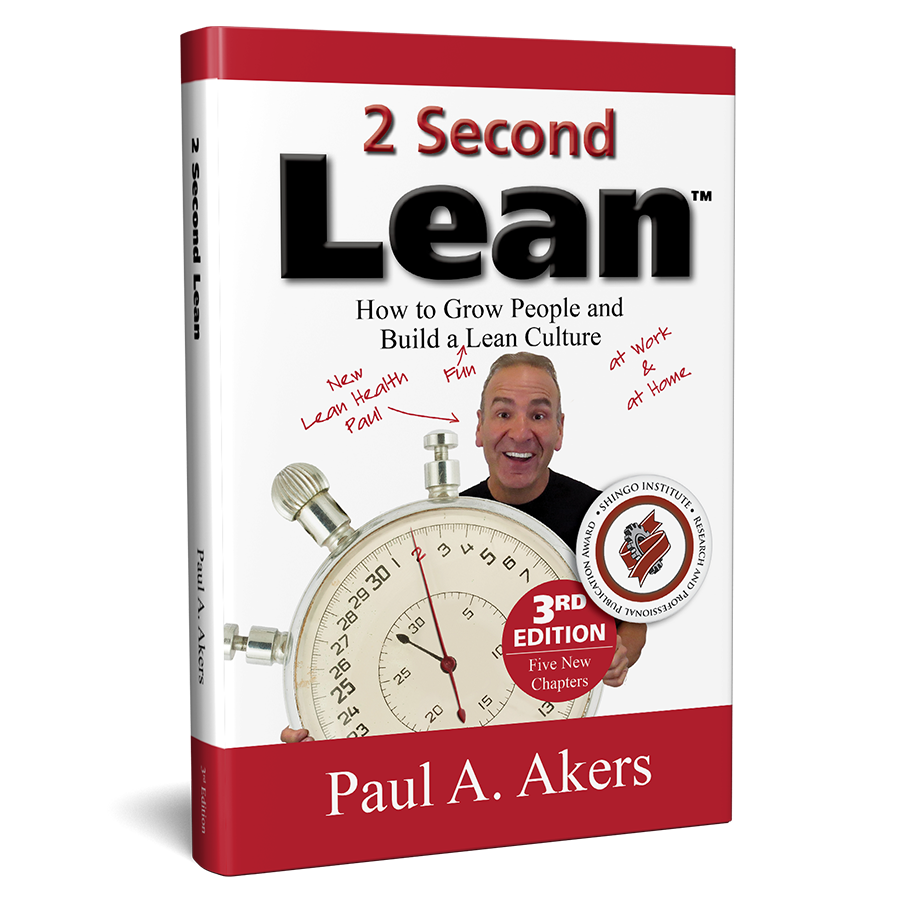 2 Second Lean Cover by Paul Akers